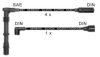 FORD 1663023 Ignition Cable Kit